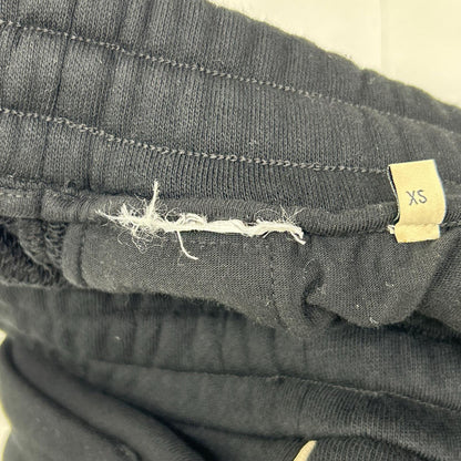 ﾌﾞﾗｯｸ ｺｯﾄﾝｼﾞｼﾞｬｰｼﾞｰｽｳｪｯﾄﾊﾟﾝﾂ ボトムス XS レディース