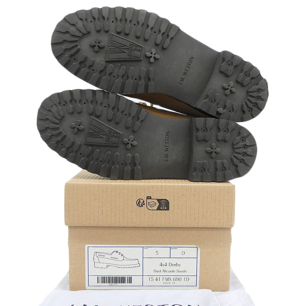 J.M. WESTON ジェイエムウエストン 美品 690 YACHT ヨット デッキシューズ シューズ メンズ ブラウン 5 シューズ 5