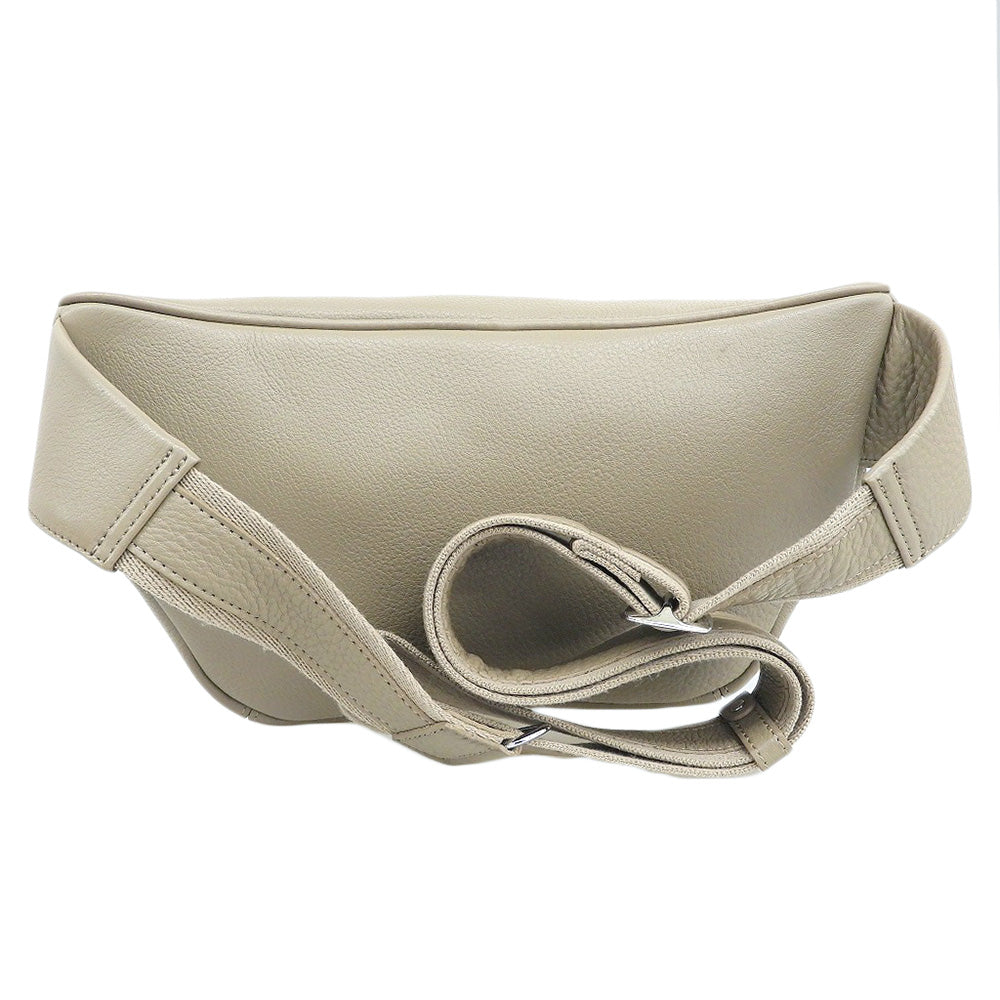 PELLE MORBIDA ペッレモルビダ 美品 シュリンクレザー ショルダーバッグ レディース ベージュ MB057 ショルダーバッグ