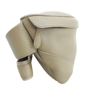 PELLE MORBIDA ペッレモルビダ 美品 シュリンクレザー ショルダーバッグ レディース ベージュ MB057 ショルダーバッグ