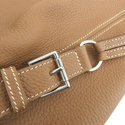 Charles et Charlus シャルル エ シャルリュス 美品 巾着 ドローストリングバッグ ショルダーバッグ レディース ブラウン ショルダーバッグ