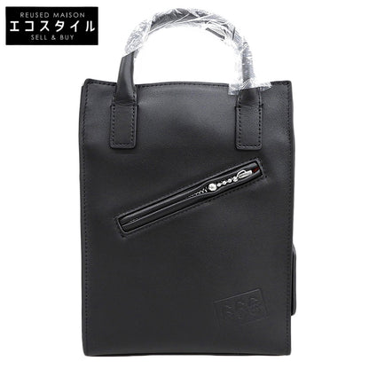 ﾌﾞﾗｯｸ SOA0065 ﾚｻﾞｰｼｮﾙﾀﾞｰﾐﾆﾊﾞｯｸﾞ ショルダーバッグ メンズ