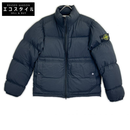 STONE ISLAND 石岛 4100125 海军蓝 防撕裂尼龙 羽绒夹克 夹克 S