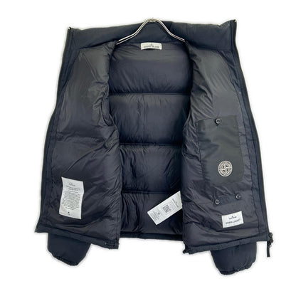 STONE ISLAND 石岛 4100125 海军蓝 防撕裂尼龙 羽绒夹克 夹克 S