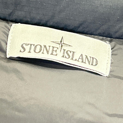 STONE ISLAND 石岛 4100125 海军蓝 防撕裂尼龙 羽绒夹克 夹克 S