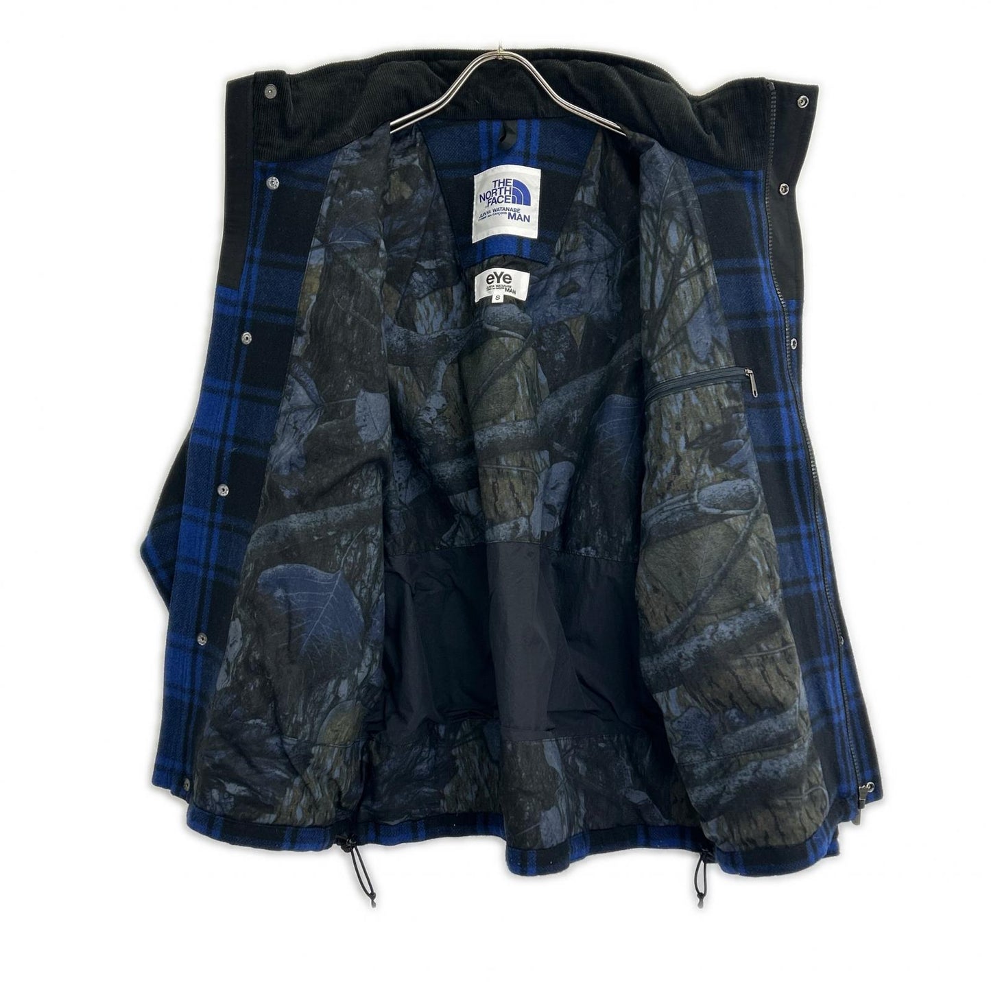 THE NORTH FACE 北面 ×JUNYA WATANABE MAN WF-J923 格纹羊毛夹克 夹克