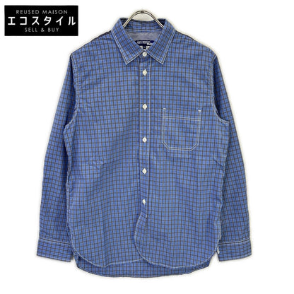 JUNYA WATANABE MAN 渡边淳弥男士 【美品】AD2020 WF-B017 格纹拼色肘部补丁长袖衬衫 上衣