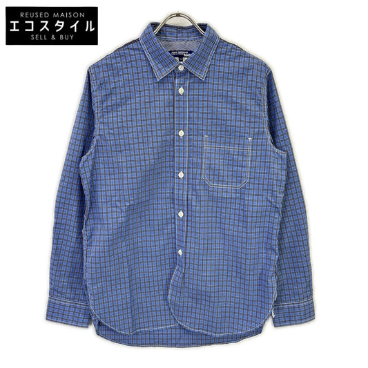 JUNYA WATANABE MAN ジュンヤワタナベマン 【美品】AD2020 WF-B017 チェック エルボーパッチ 長袖シャツ トップス