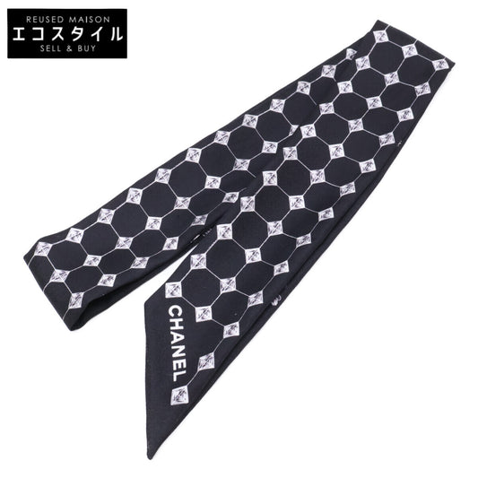 CHANEL Silk Slim Bandeau Scarf