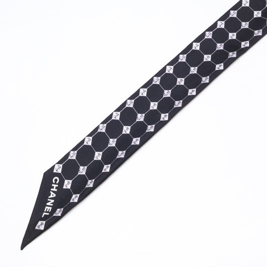 CHANEL Silk Slim Bandeau Scarf