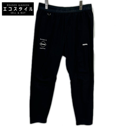 F.C.Real Bristol エフシーリアルブリストル FCRB-232045 ブラック WARM UP PANTS ボトムス