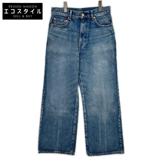 H BEAUTY＆YOUTH エイチビューティー＆ユース 1214-2-469776 インディゴ デニムフレア 5P パンツ3 ボトムス