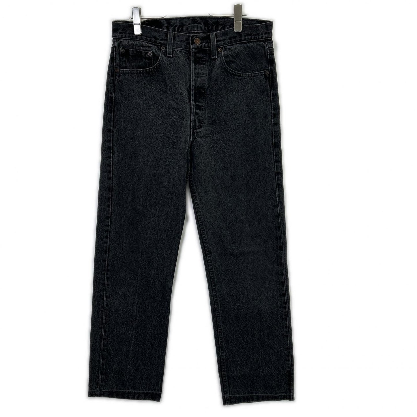 LEVI'S Levi's [Excellent Condition] Made in USA 501 Button Fly Denim Pants - Garment Dyed - 1994 Model Bottoms