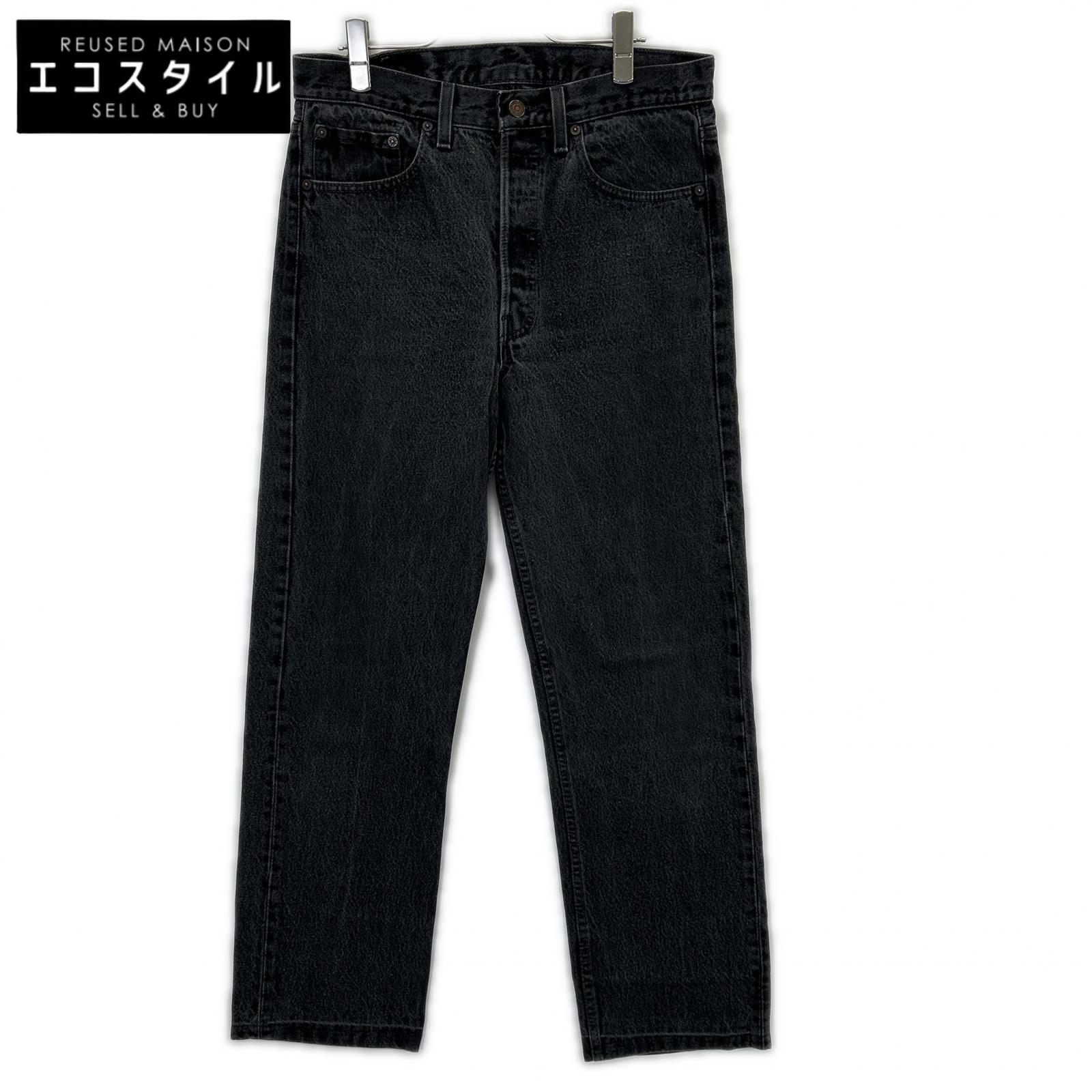 LEVI'S Levi's [Excellent Condition] Made in USA 501 Button Fly Denim Pants - Garment Dyed - 1994 Model Bottoms