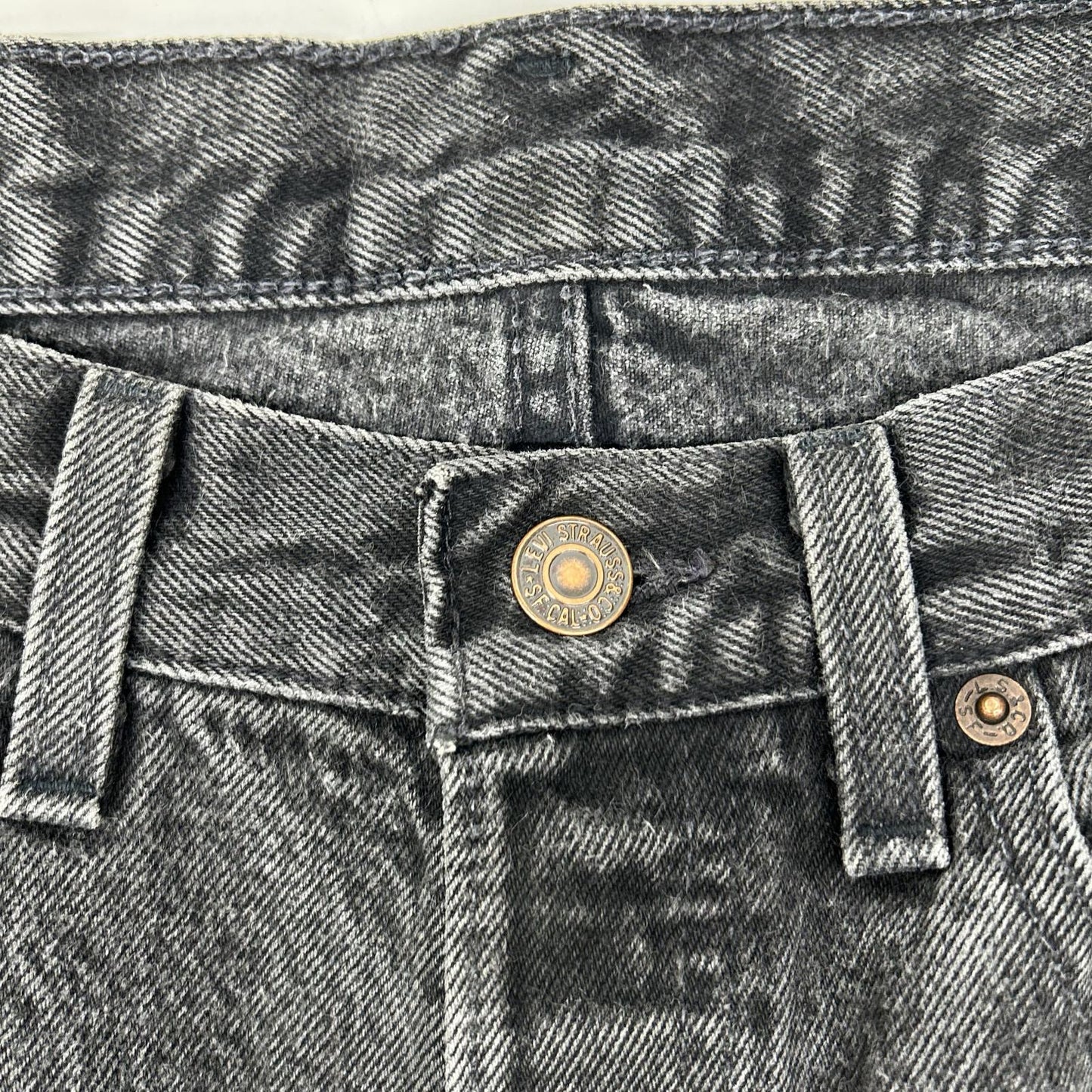 LEVI'S Levi's [Excellent Condition] Made in USA 501 Button Fly Denim Pants - Garment Dyed - 1994 Model Bottoms