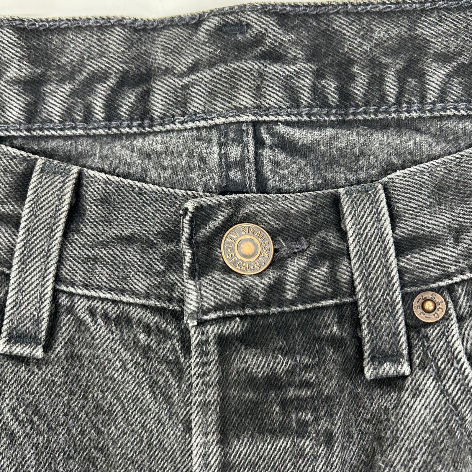 LEVI'S Levi's [Excellent Condition] Made in USA 501 Button Fly Denim Pants - Garment Dyed - 1994 Model Bottoms