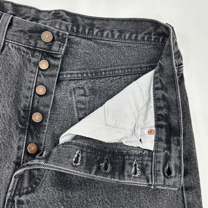 LEVI'S Levi's [Excellent Condition] Made in USA 501 Button Fly Denim Pants - Garment Dyed - 1994 Model Bottoms