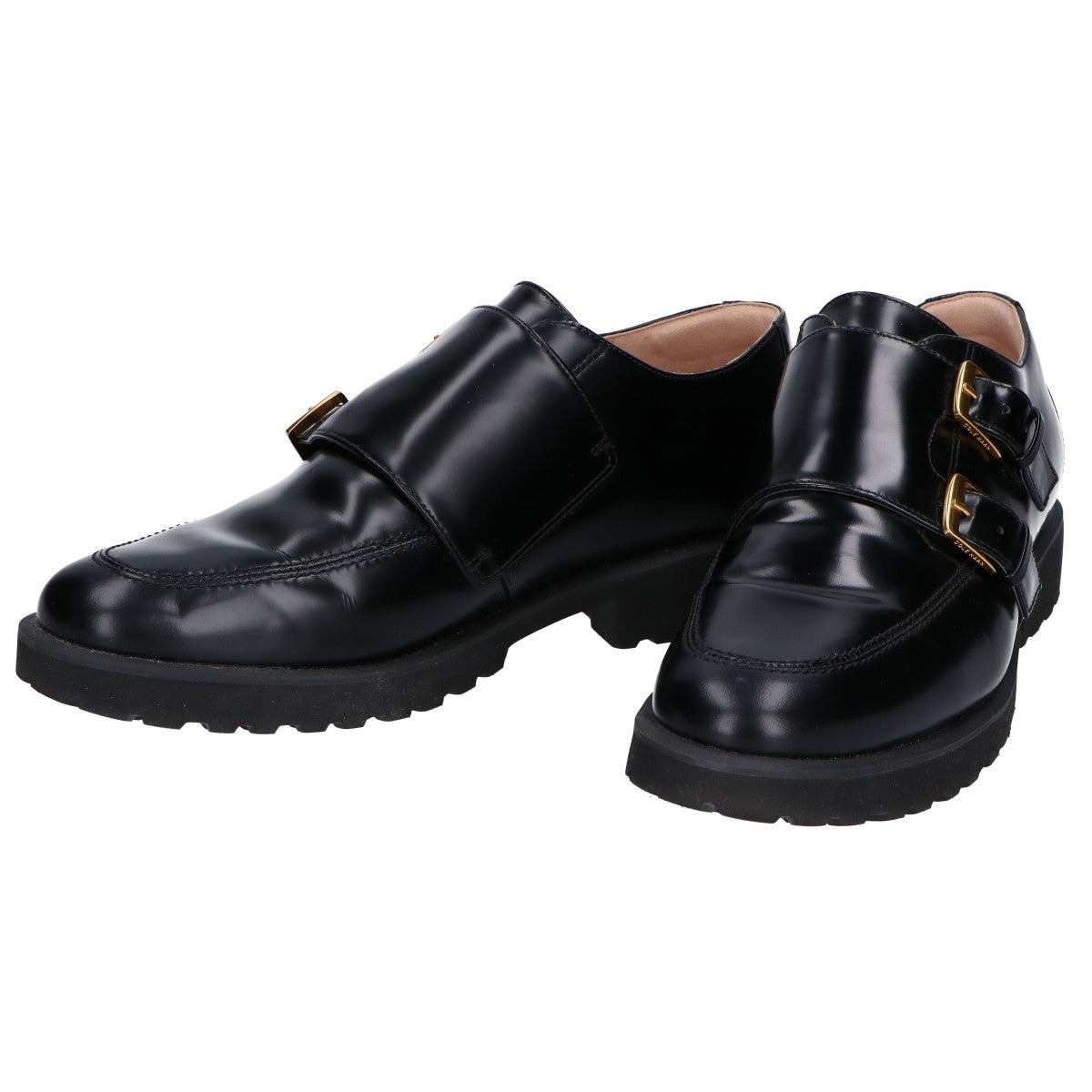 Cole Haan W29156 Greenwich Monk Strap Loafer Shoes