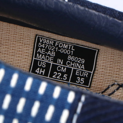 VANS × FDMTL V98R Navy Slip-On Sneakers
