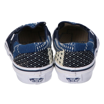 VANS × FDMTL V98R Navy Slip-On Sneakers