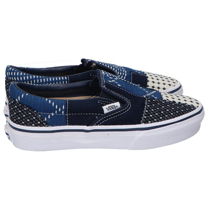 VANS × FDMTL V98R Navy Slip-On Sneakers