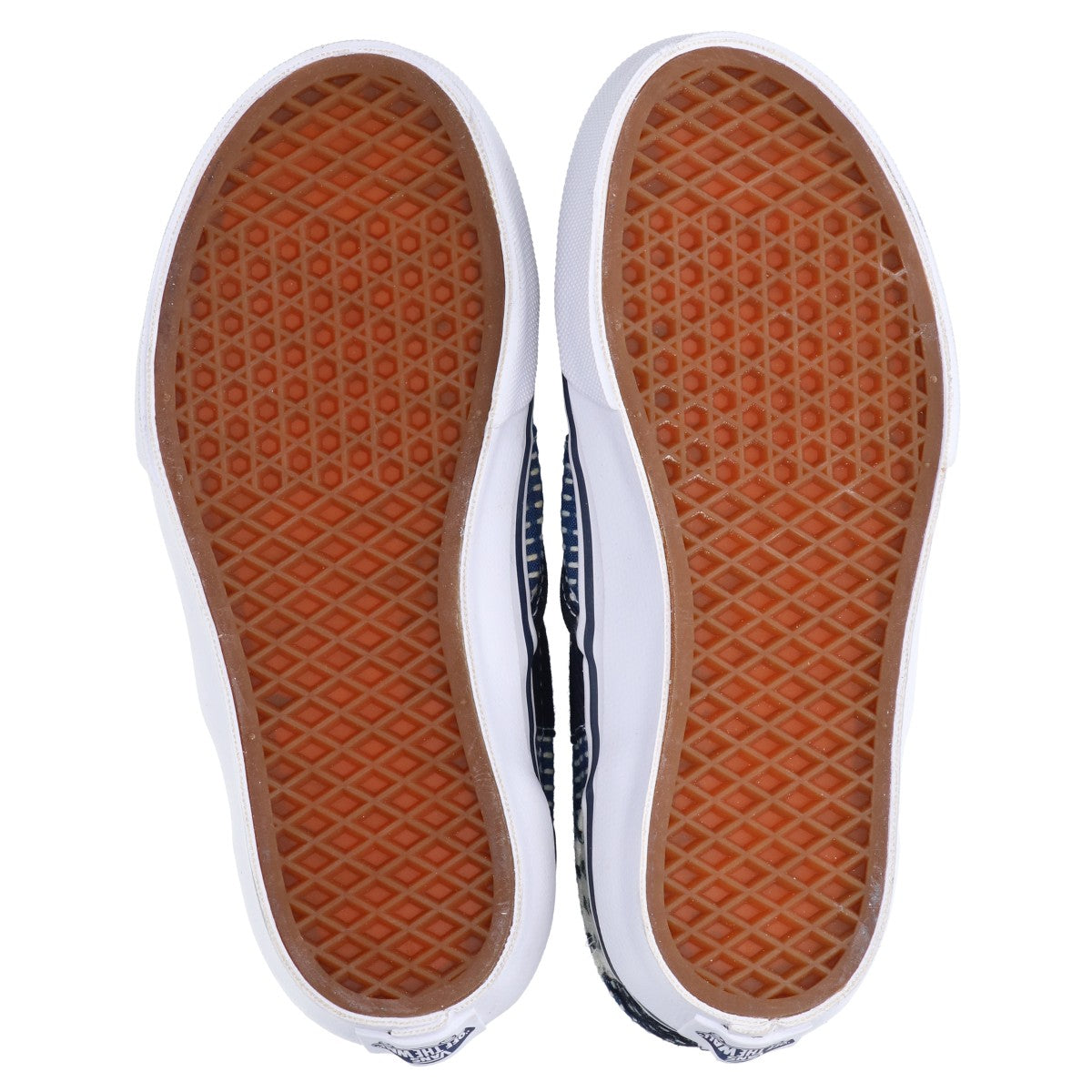 VANS × FDMTL V98R Navy Slip-On Sneakers