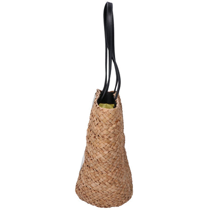 PXRU6382 DOWN THE RABBIT HOLE STRAW DAISY TOTE ストローデイジー トートバッグ レディース