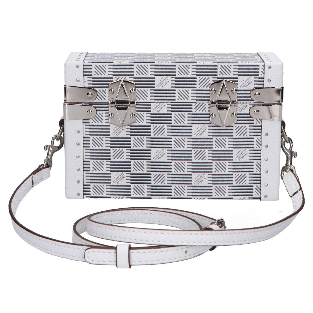 MOREAU PARIS モローパリ 【美品】VICTORIA ヴィクトリア ミニ トランク ポシェット ショルダーバッグ