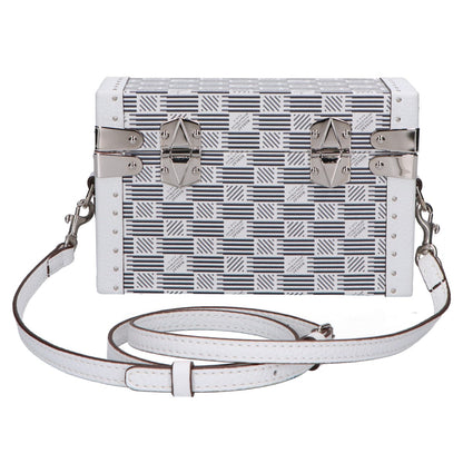 MOREAU PARIS モローパリ 【美品】VICTORIA ヴィクトリア ミニ トランク ポシェット ショルダーバッグ