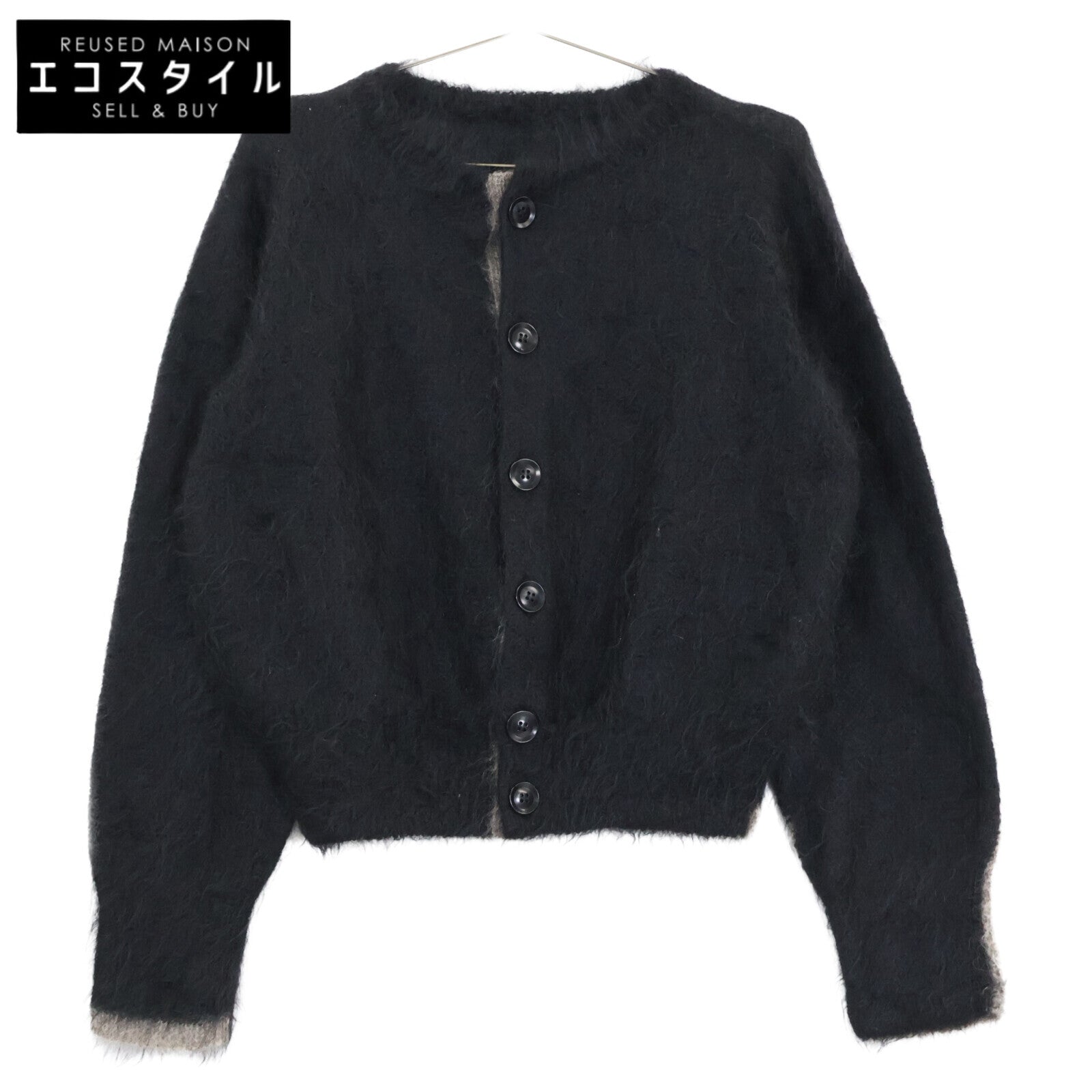 Y's ワイズ 【美品/25AW】YL-K21-187 COLOR SCHEME MOHAIR CARDIGAN モヘア混 カーディガン トップス
