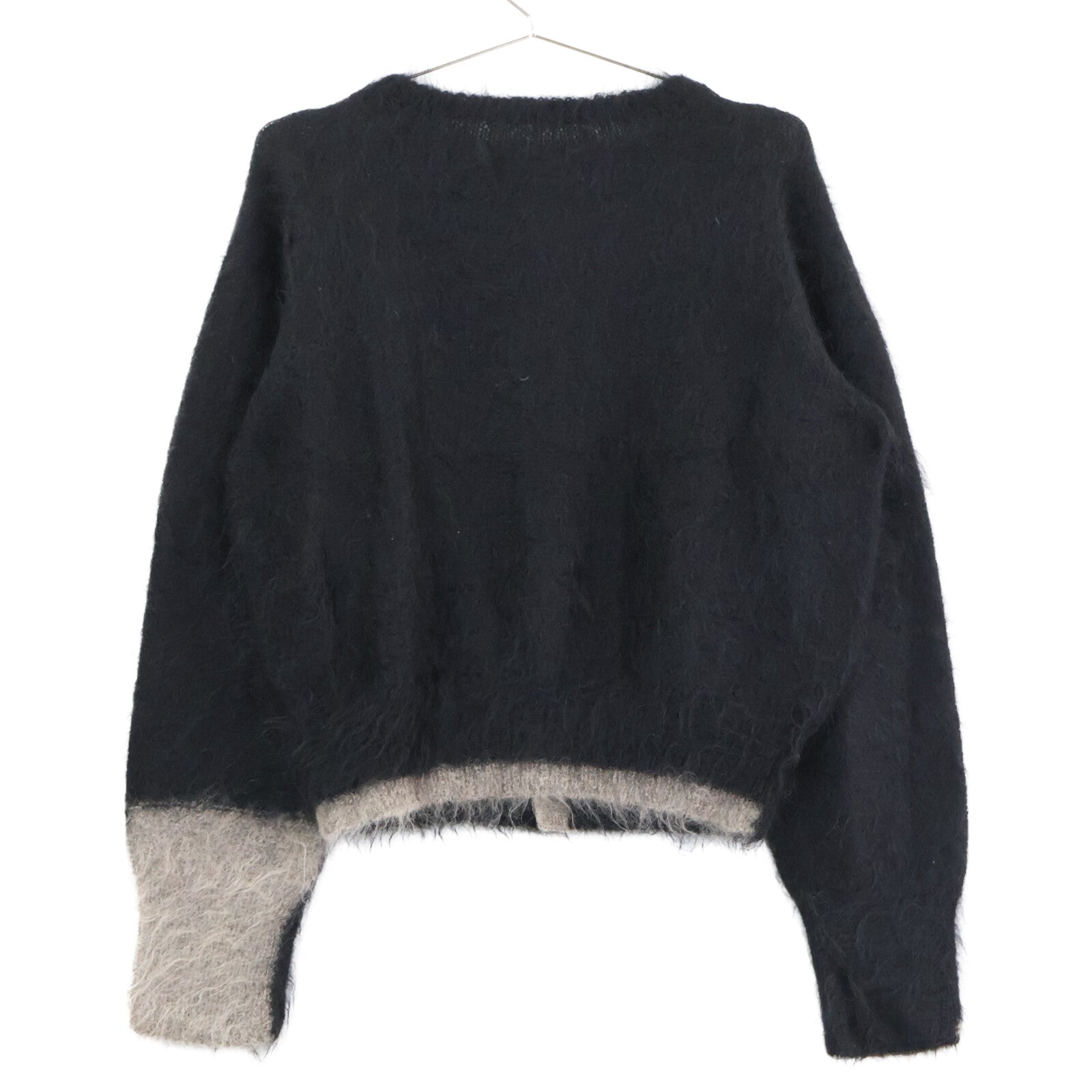 Y's ワイズ 【美品/25AW】YL-K21-187 COLOR SCHEME MOHAIR CARDIGAN モヘア混 カーディガン トップス