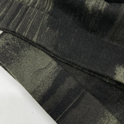 Y's 24AW YO-P19-120 Khaki All-Over Pattern Wool Pants Bottoms