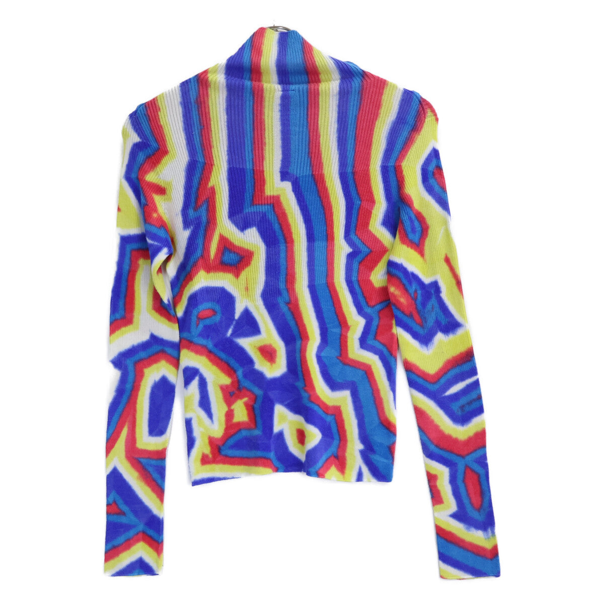 CFCL シーエフシーエル CF009KN130 SILK CHUSEN LONG SLEEVE TOP 総柄 ハイネック ニットセーター トップス