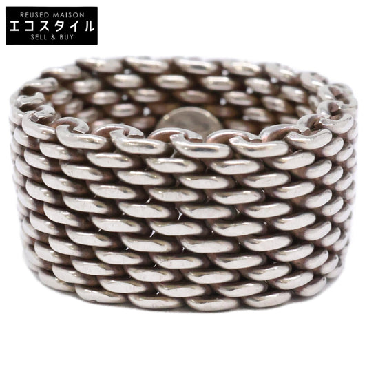 TIFFANY&Co. ティファニー 925 メッシュ リング 指輪