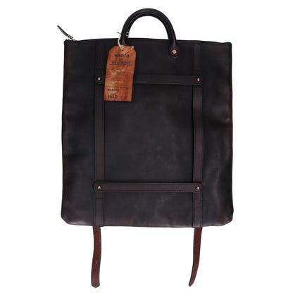 VS-207L LEATHER HELMET 2WAY BAG レザー ヘルメット 2WAYバッグ リュック バックパック メンズ