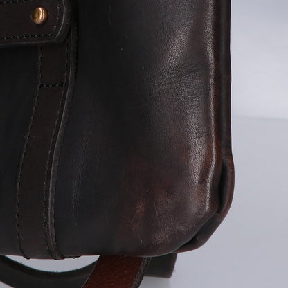 VS-207L LEATHER HELMET 2WAY BAG レザー ヘルメット 2WAYバッグ リュック バックパック メンズ