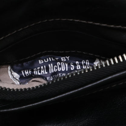 BUCO 布科 【美品】BJ19110 J-100 茶芯 马皮 单排扣机车夹克
