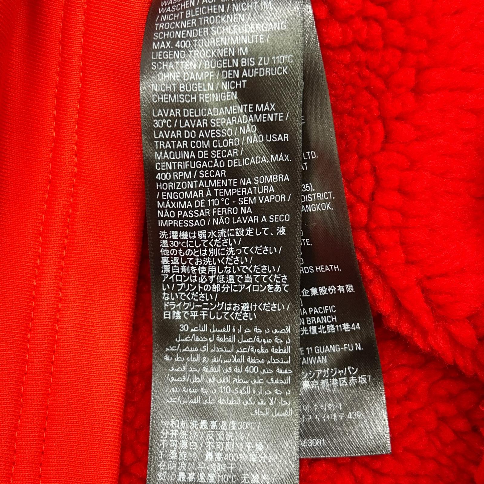 BALENCIAGA バレンシアガ 23年 レッド 773685 TPVQ6 裏起毛 パーカー トップス