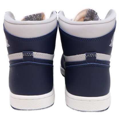 NIKE ナイキ 新品同様 BQ4422-400 エアジョーダン1 ハイ 85 ジョージタウン シューズ