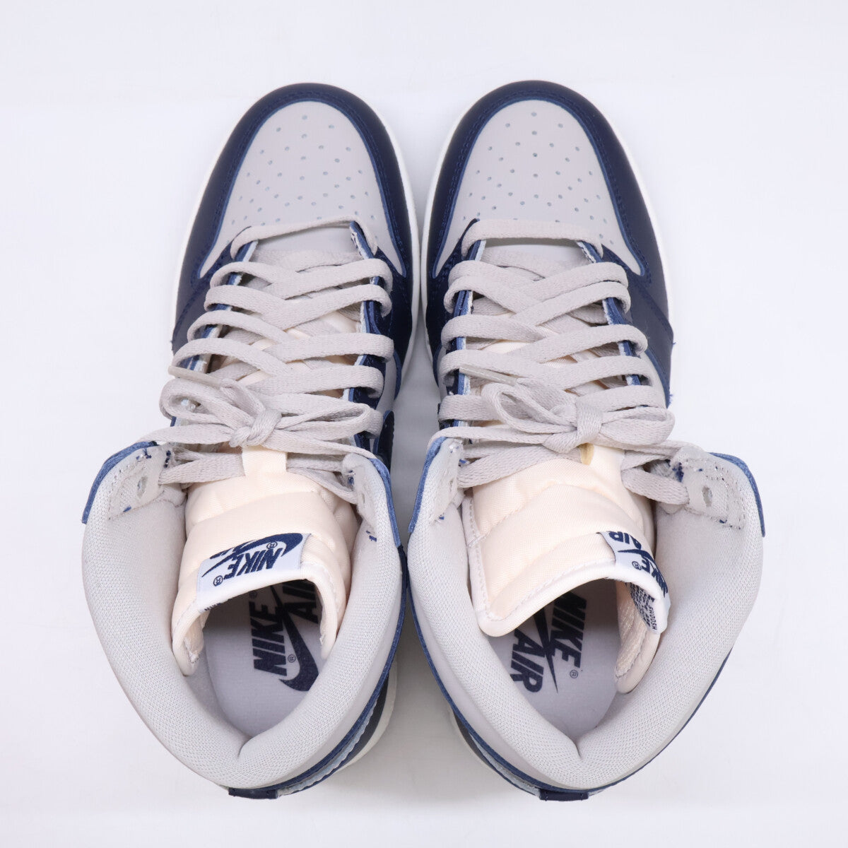 NIKE 耐克 准新 BQ4422-400 Air Jordan 1 High 85 Georgetown 运动鞋