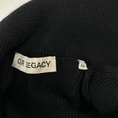 OurLegacy アワーレガシー 23AW ブラック M4233FSB FUNICHAN ドライバーズニット セーター トップス