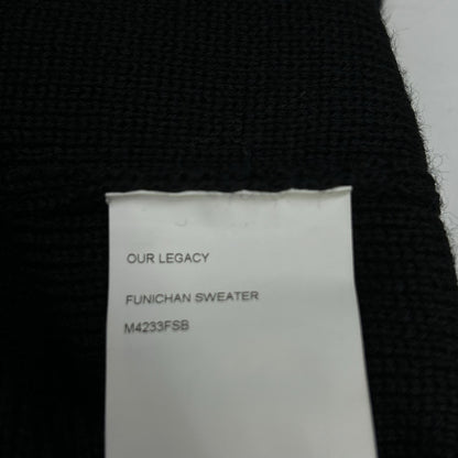 OurLegacy アワーレガシー 23AW ブラック M4233FSB FUNICHAN ドライバーズニット セーター トップス
