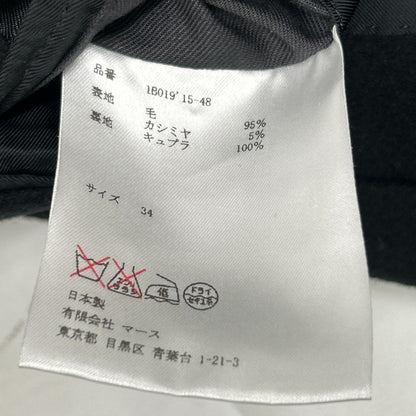 ﾌﾞﾗｯｸ 1B019'15-48 ﾁｪｽﾀｰｺｰﾄ コート メンズ