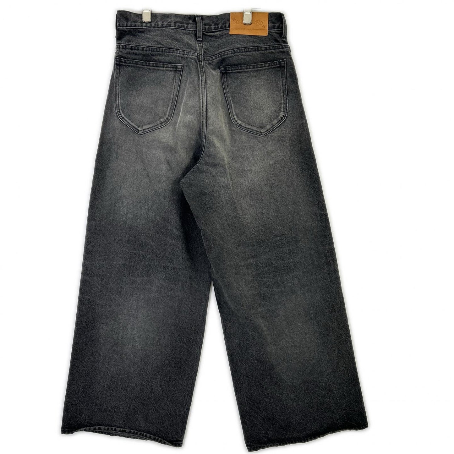 MASU エム エー エス ユー MASUBOYS B25F9PL002 USED加工 MB BAGGY ジーンズ ボトムス