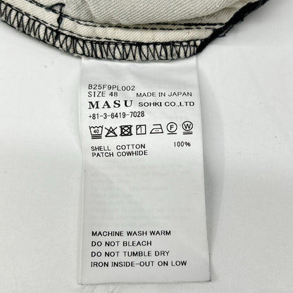 MASU エム エー エス ユー MASUBOYS B25F9PL002 USED加工 MB BAGGY ジーンズ ボトムス