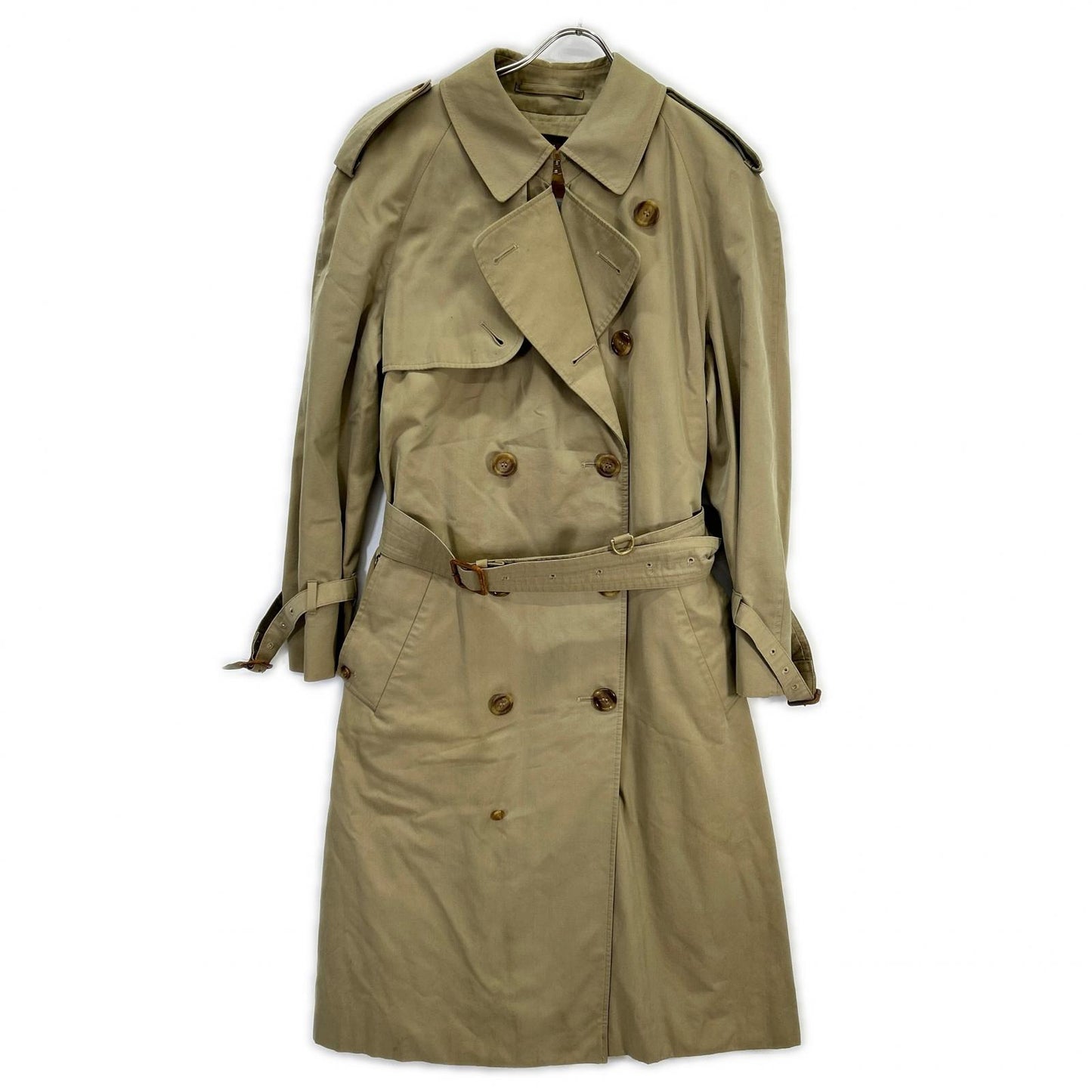 Aquascutum Aquascutum 英国产 米色 风衣 外套