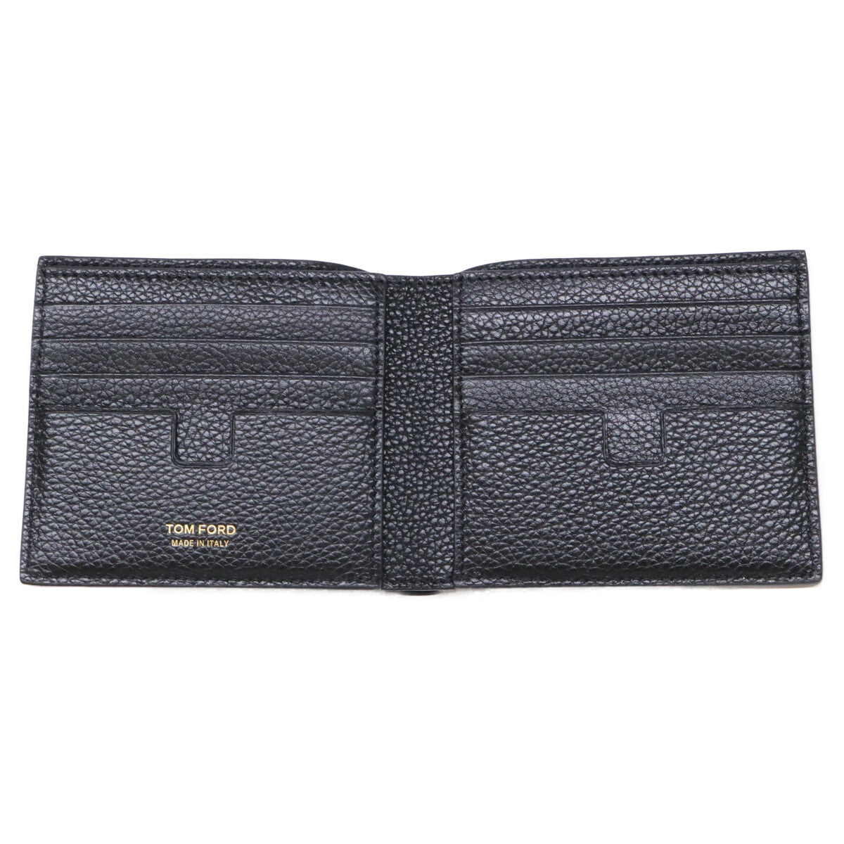 【新品同様】122Y0228-LCL158G-1N001 T LINE CLASSIC BIFOLD WALLET レザー 二つ折り財布 二つ折り財布（小銭入れあり） メンズ