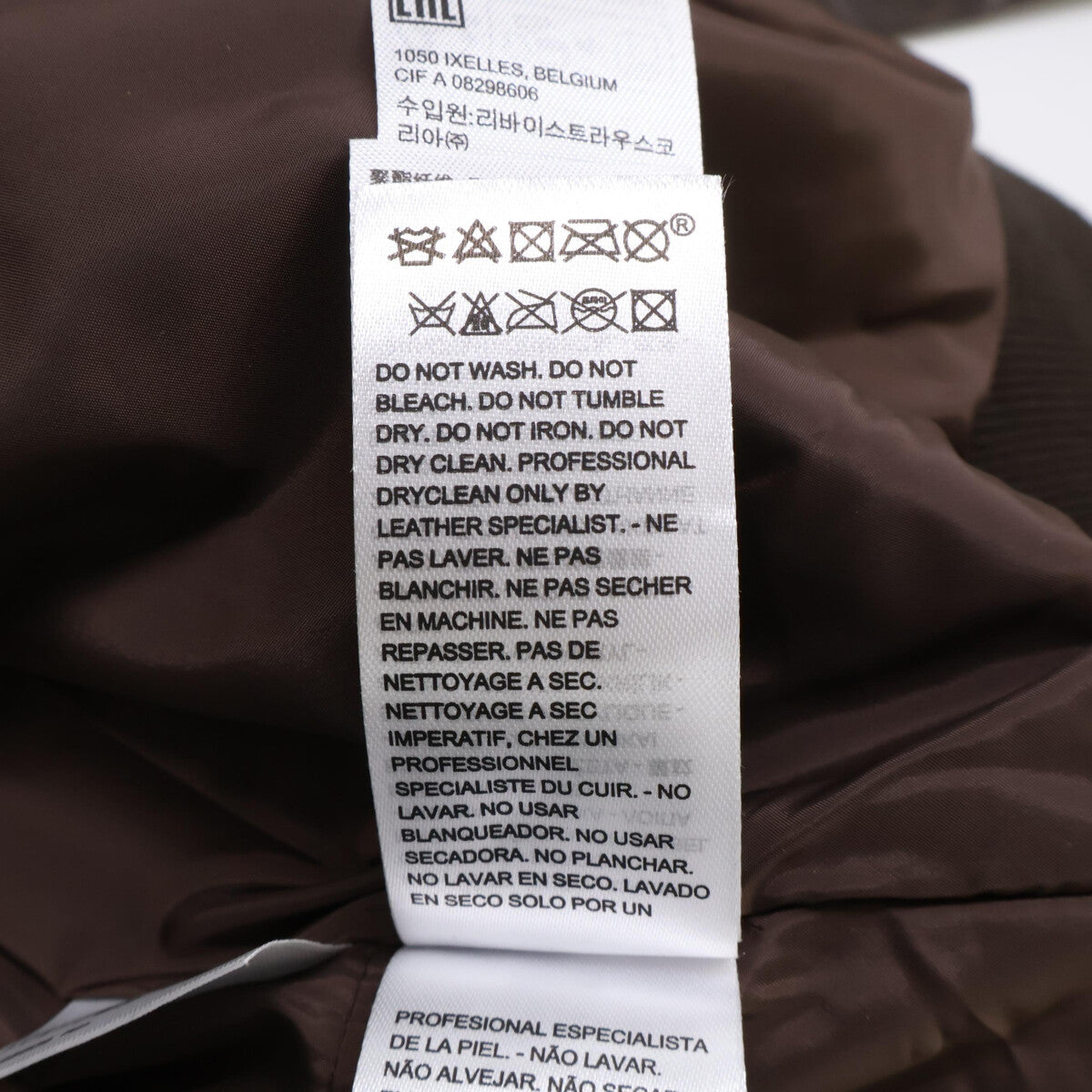 LEVI‘S リーバイス 【美品】PC9-003AU-0000 VINTAGE CLOTHING CLAYTON ゴートレザー アビエータージャケット ジャケット