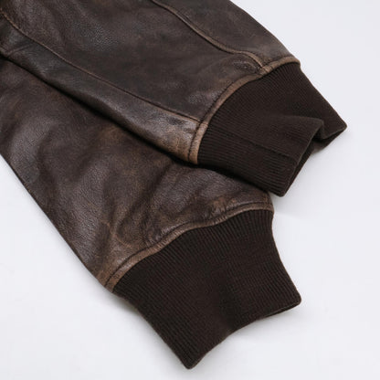 LEVI‘S リーバイス 【美品】PC9-003AU-0000 VINTAGE CLOTHING CLAYTON ゴートレザー アビエータージャケット ジャケット