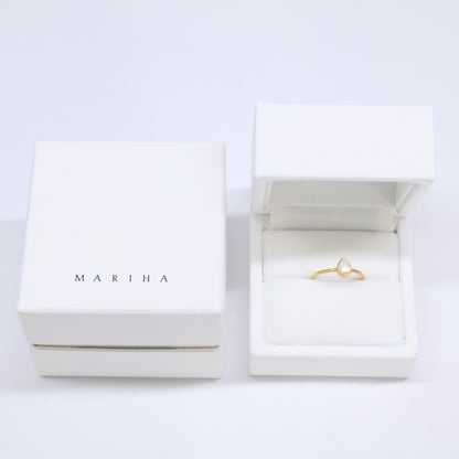 MARIHA マリハ K18 Earth Drops リング アクアマリン リング 指輪